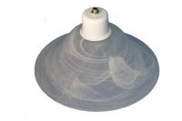 Campana de cristal Murano Blanco